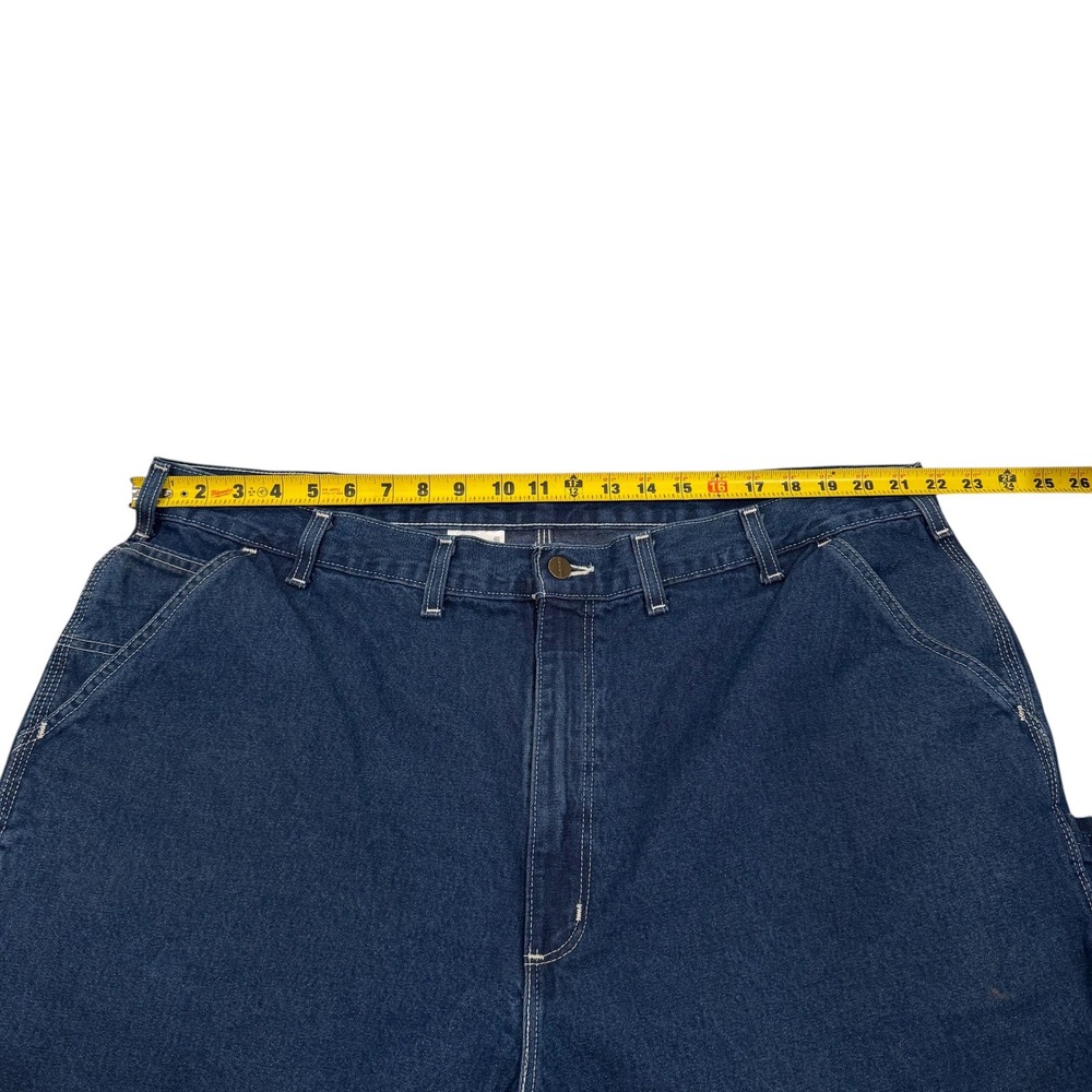 Carhartt B13-DST Loose Original Fit Carpenter Jeans Dark Stone Blue 44x30 Mens - Picture 9 of 11